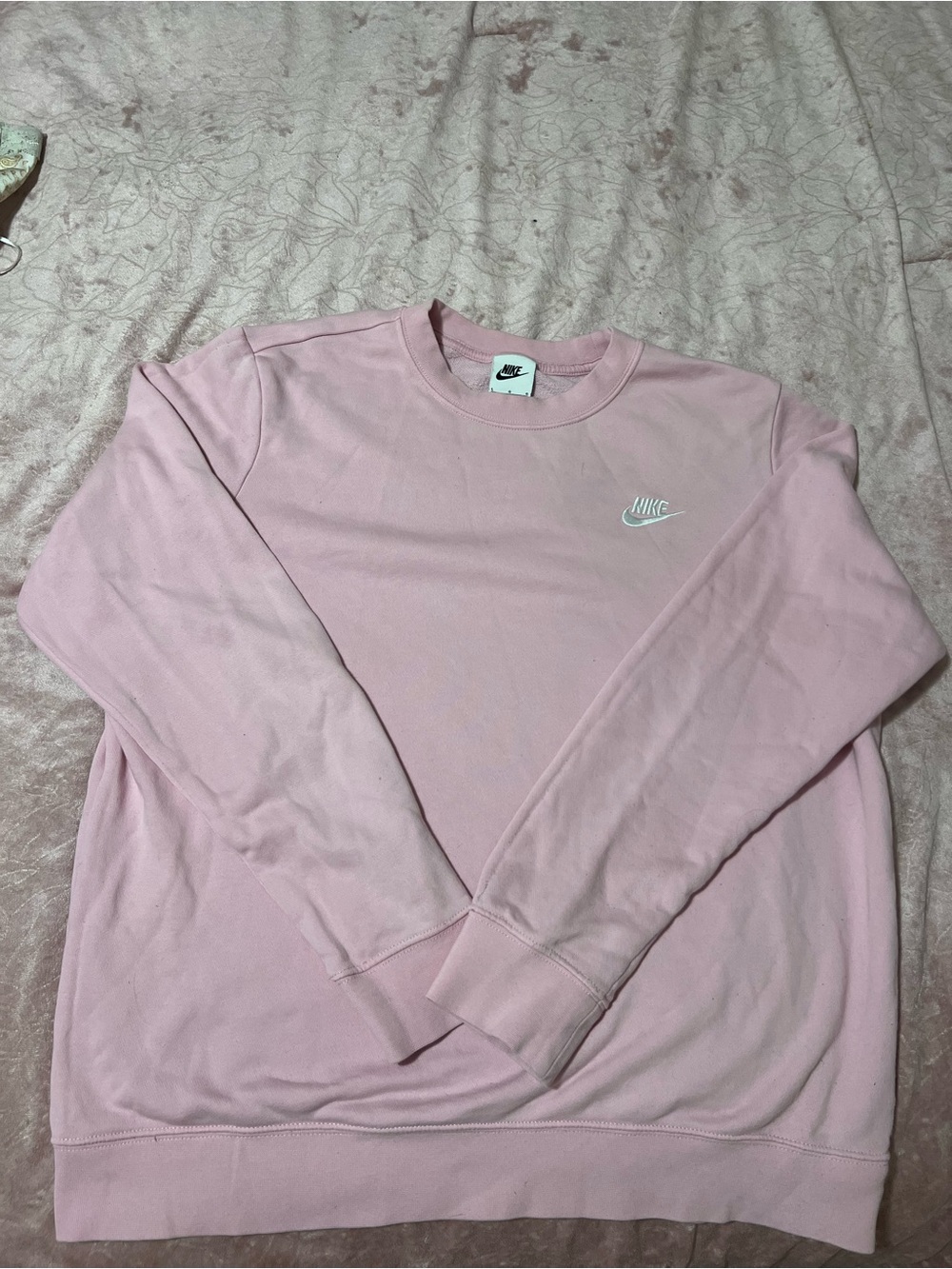 Nike Light Pink Crewneck Sweatshirt